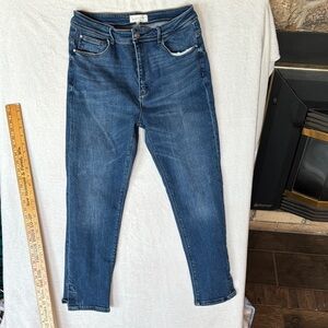 Risen Stylish Blue Ankle Jeans